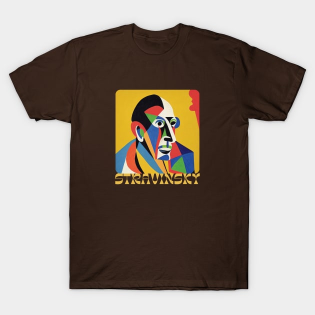 Igor Stravinsky T-Shirt by Cryptilian